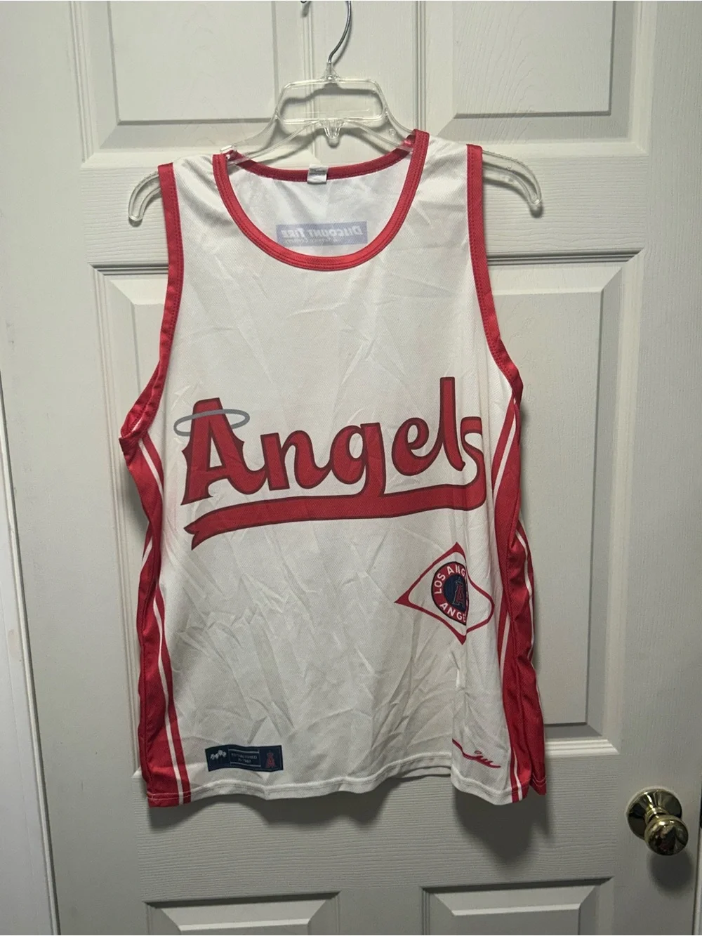 2025 Los Angeles Angels City Connect Tank Top Jersey SGA Size XL